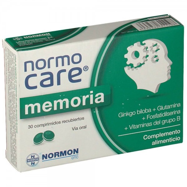 normocare memoria 30 comprimidos
