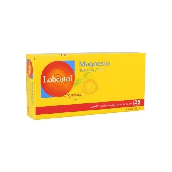 labcatal 9 magnesio 28 ampollas