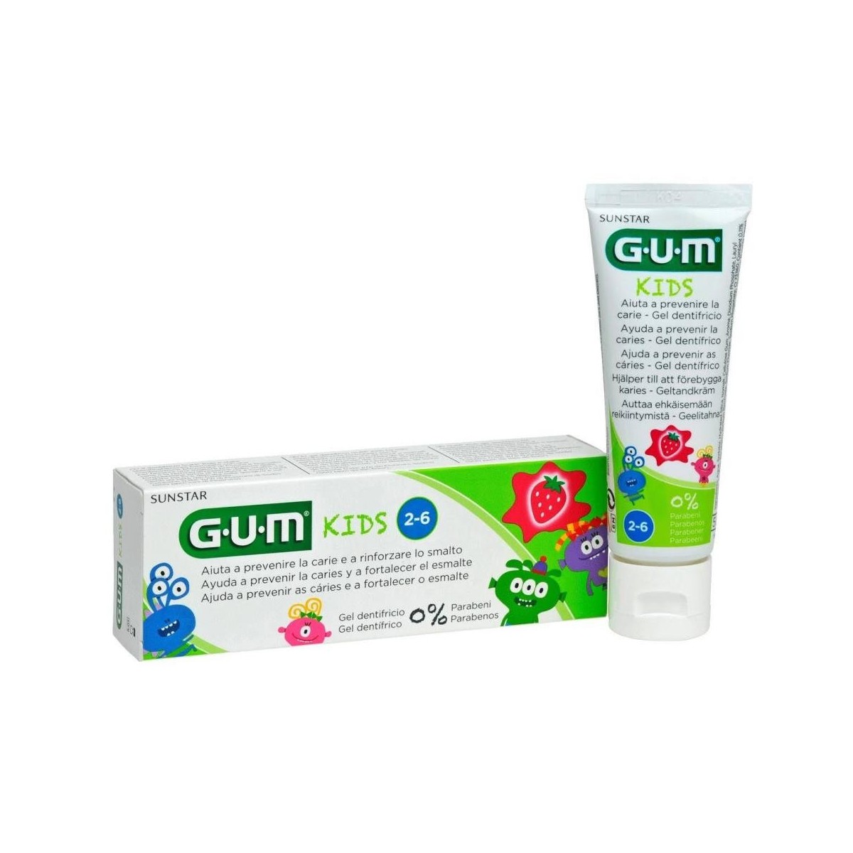 gum kids pasta dental fresa 50 ml