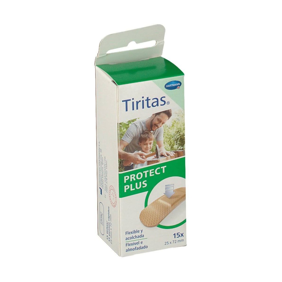 tiritas sport protect 15 uni 25x72mm