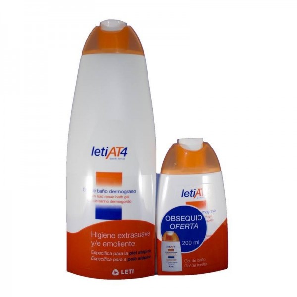 leti at4 gel de bano dermograso 750ml