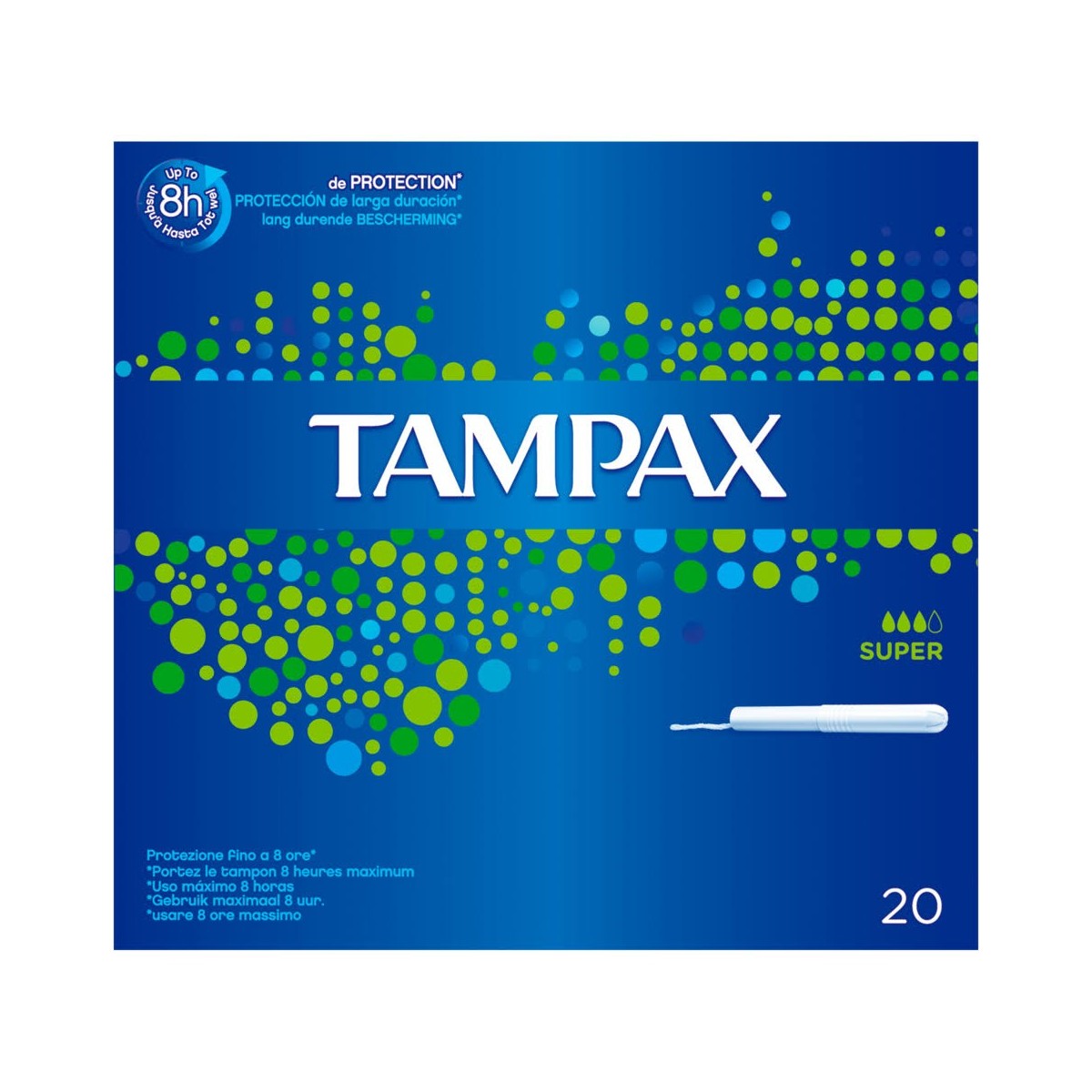 tampon tampax super 20