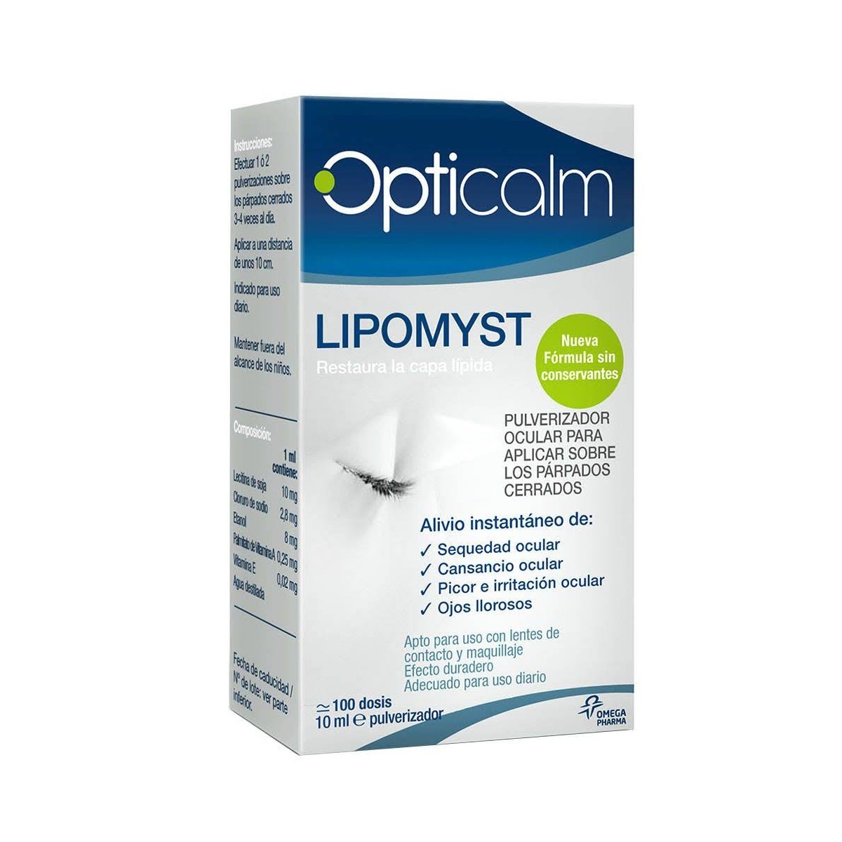 opticalm lipomyst spray ocular 10 ml