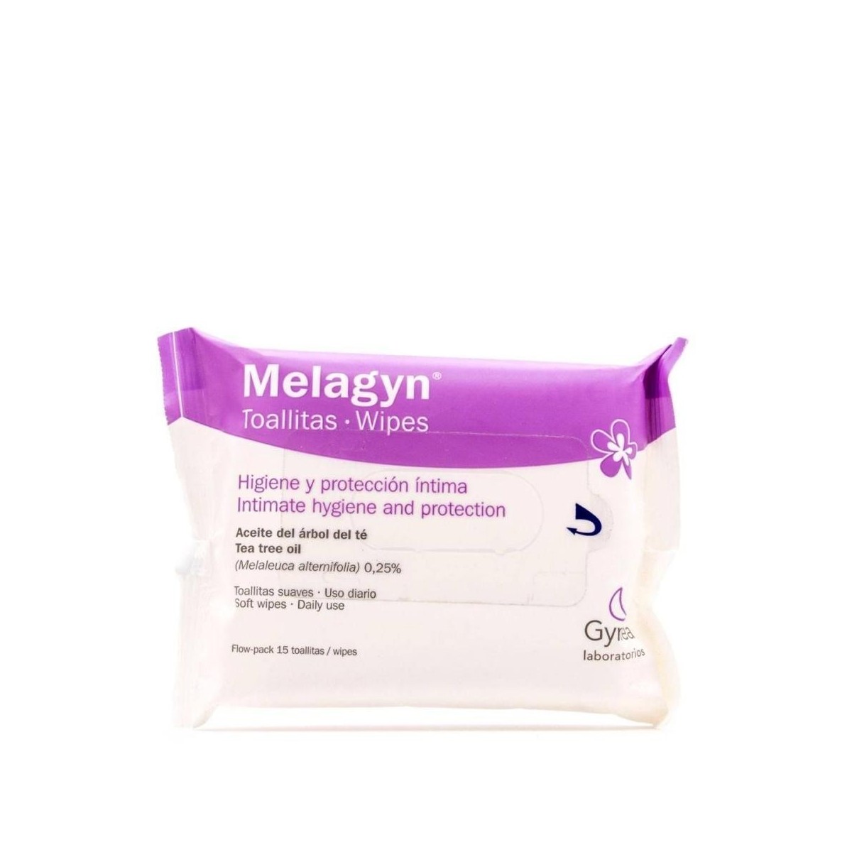 melagyn flow pack 15 toallitas