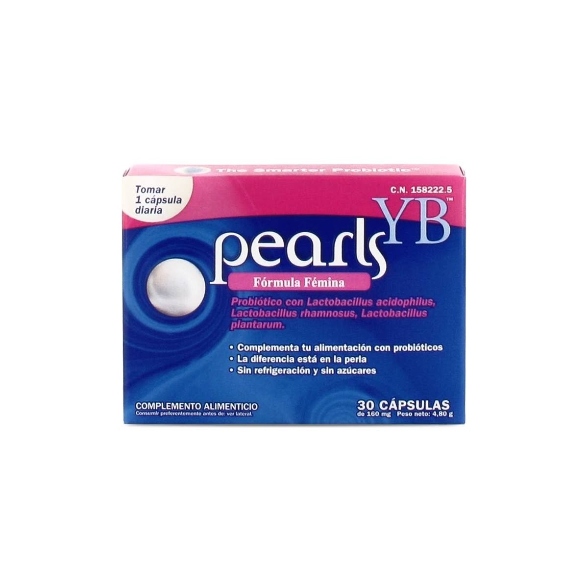 pearls yb 30 capsulas