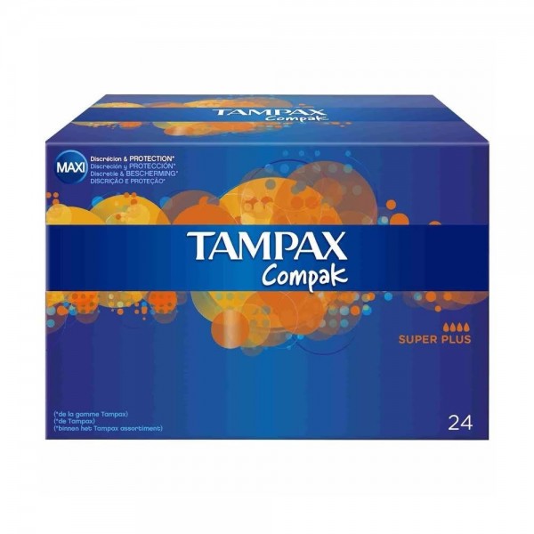tampax compak super plus 24 uds