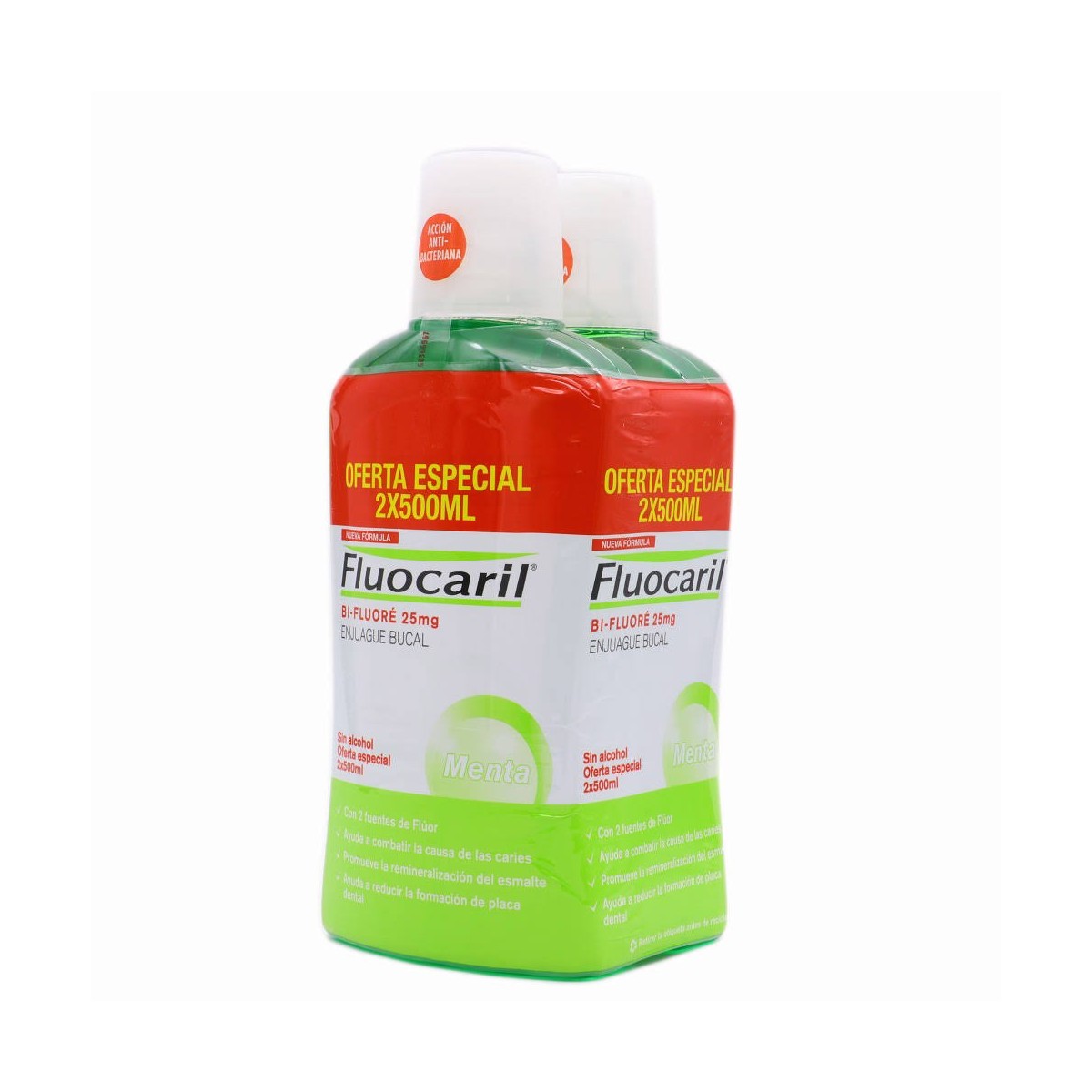 fluocaril bi fluore colutorio 2x500ml