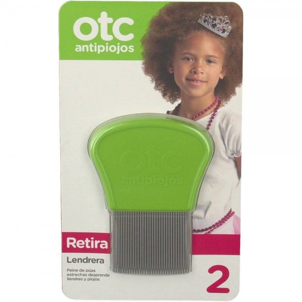 otc antipiojos lendrera peine