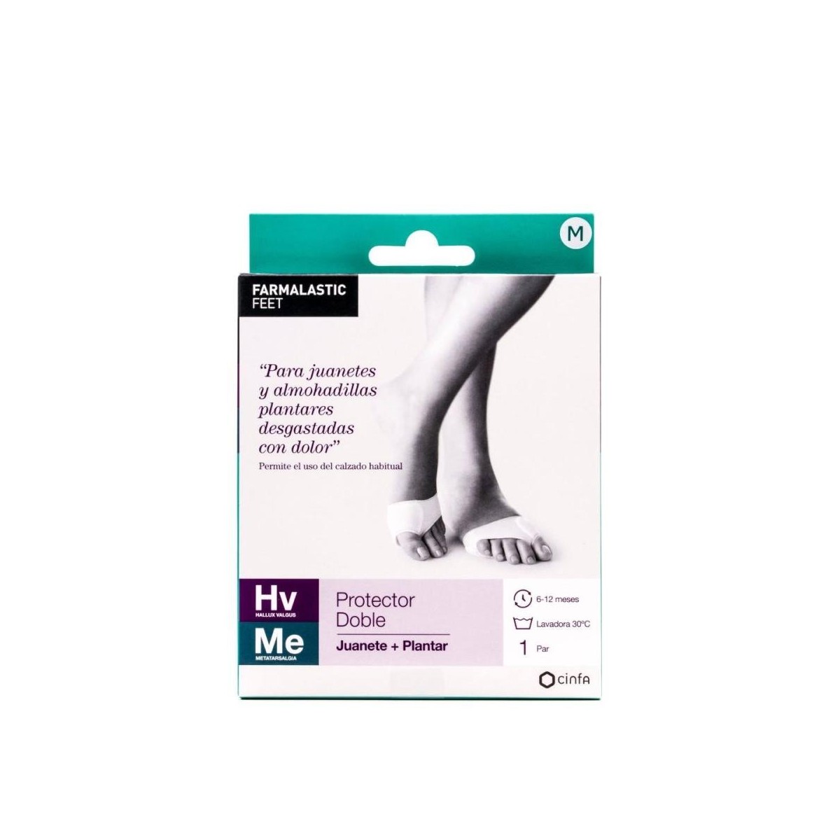 farmalastic almohadilla doble proteccion t m