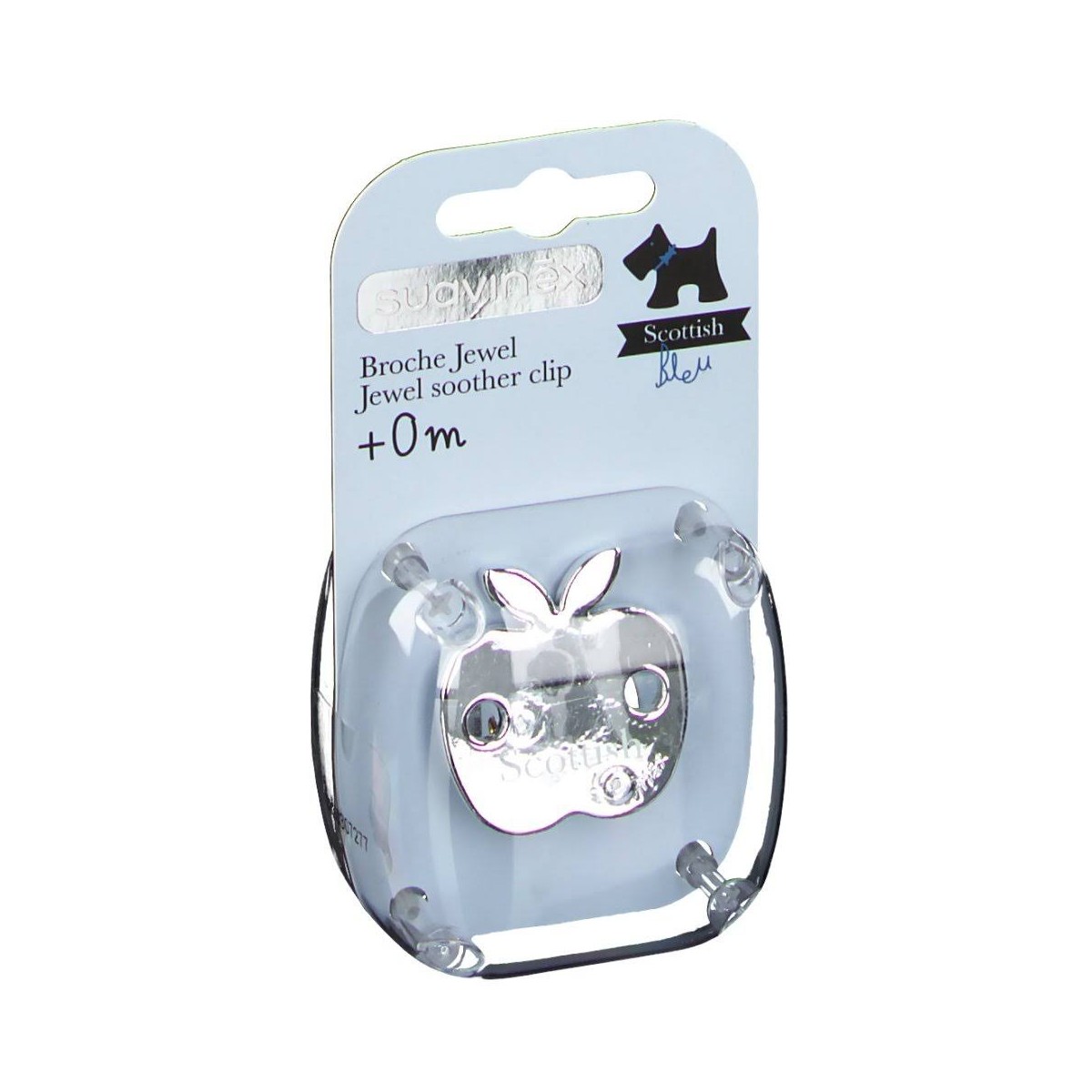 broche pinza suavinex jewel azul