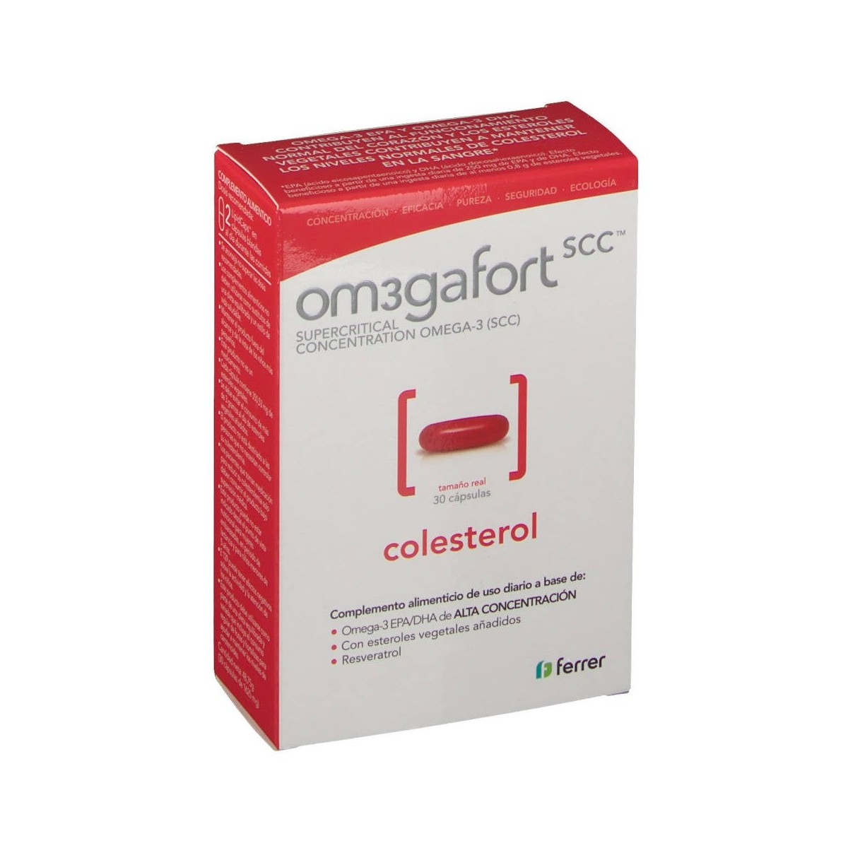 omegafort colesterol 30 capsulas