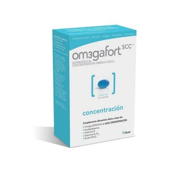 omegafort concentracion 30 capsulas