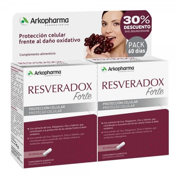 resveradox forte 30 30 capsulas