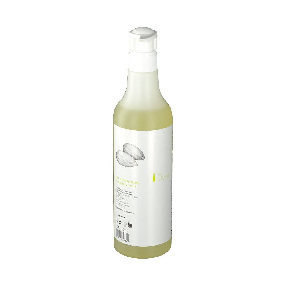 botanica aceite de almendras dulces 100 500ml