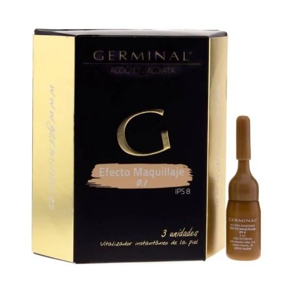 germinal accion inmediata efecto maquillaje 3 ampollas