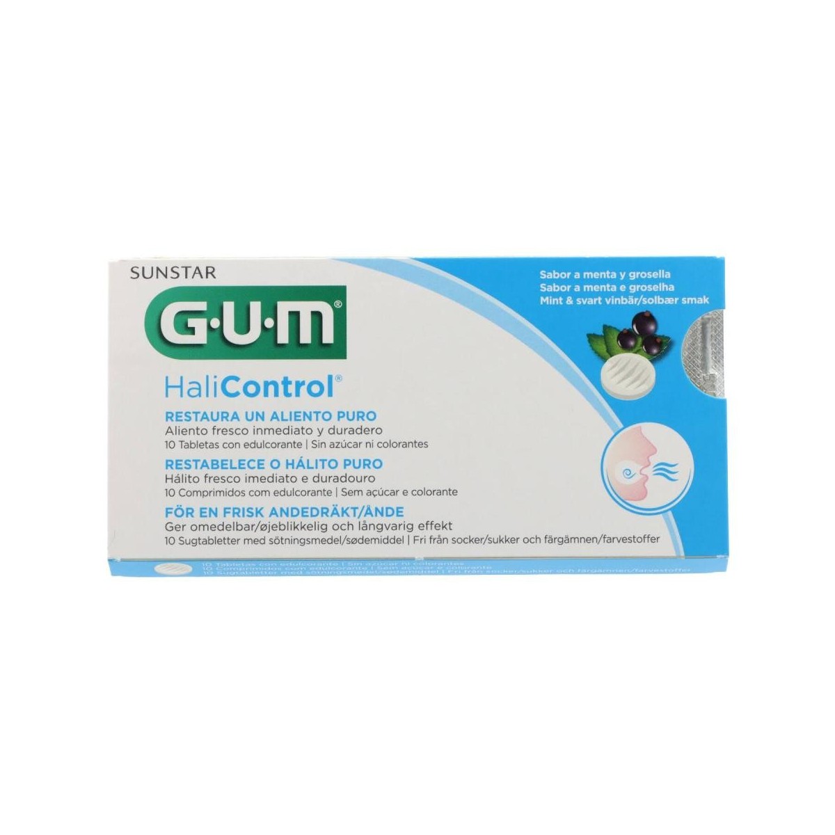 gum halicontrol 10 tabletas