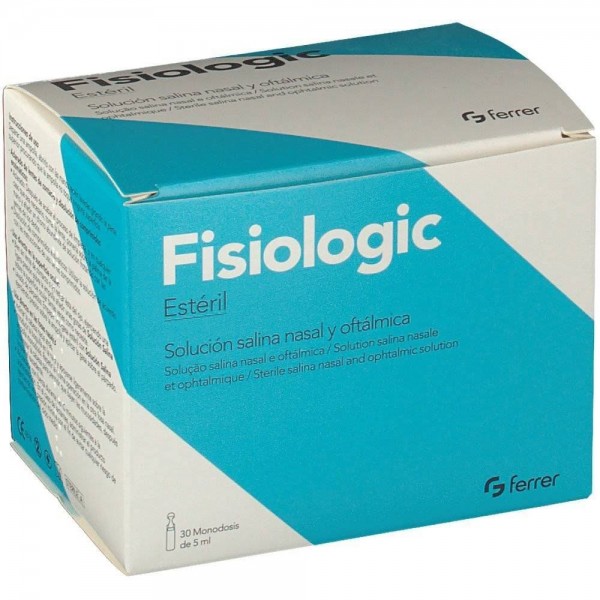 fisiologic ferrer 30 monodosis 5 ml