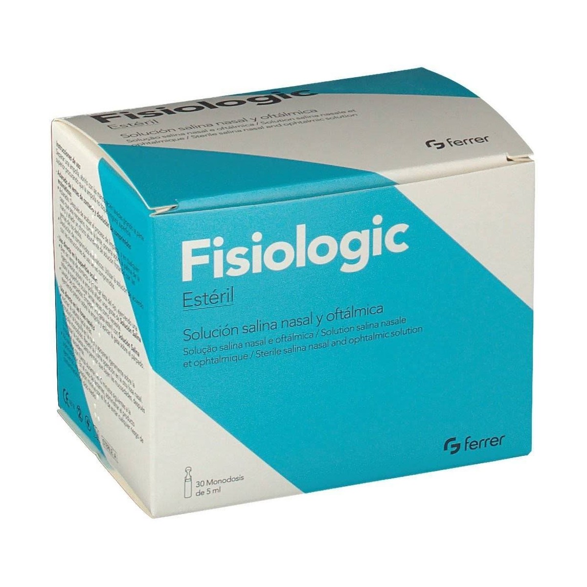 fisiologic ferrer 30 monodosis 5 ml