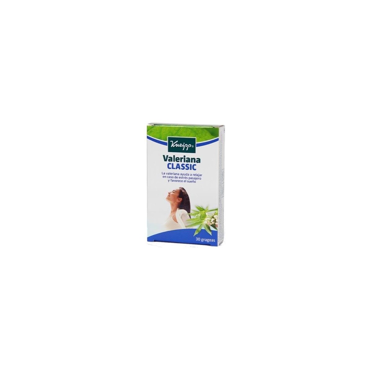 kneipp valeriana classic 30 grageas