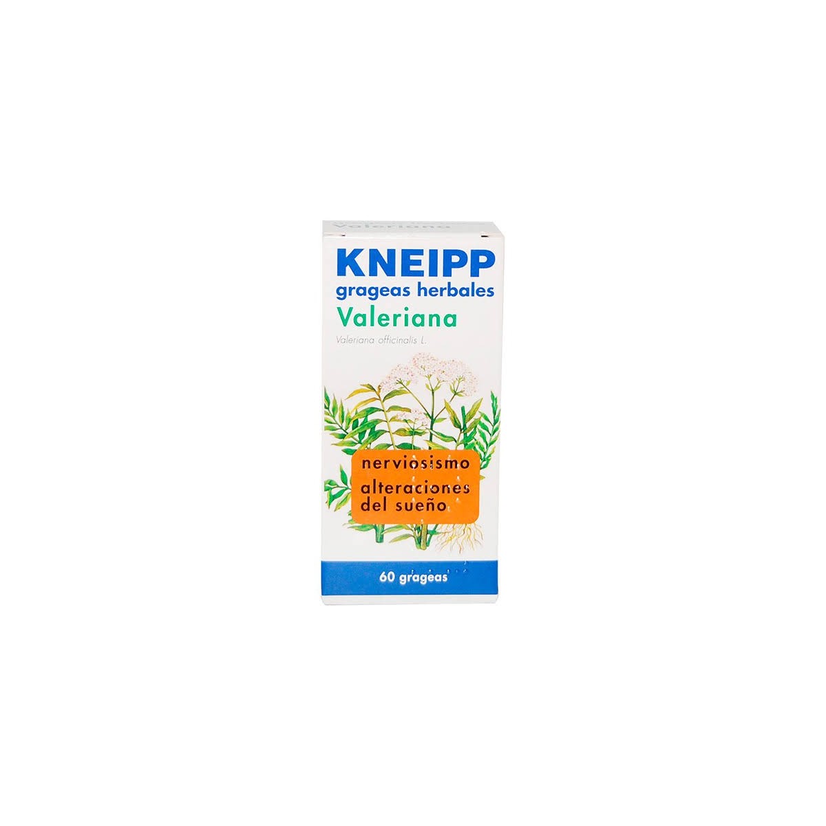 kneipp valeriana classic 60 grageas