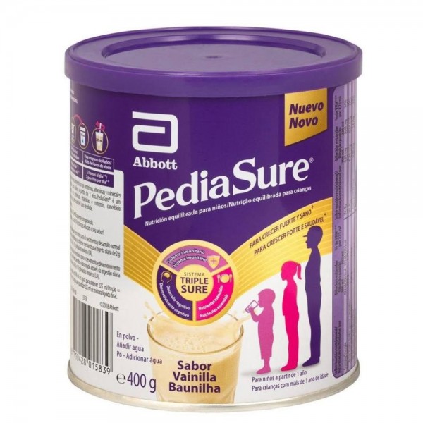 pediasure vainilla 400 g polvo