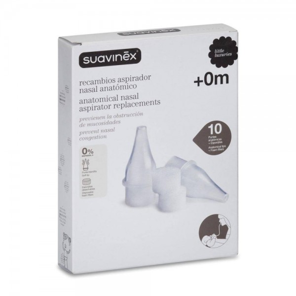 suavinex recambio aspirador nasal anatomico