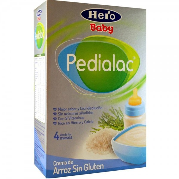 pedialac crema de arroz sin gluten 300 g
