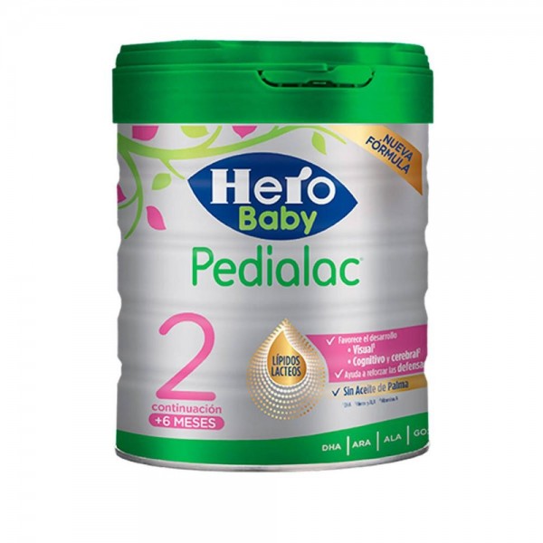 hero baby leche pedialac 2 800g