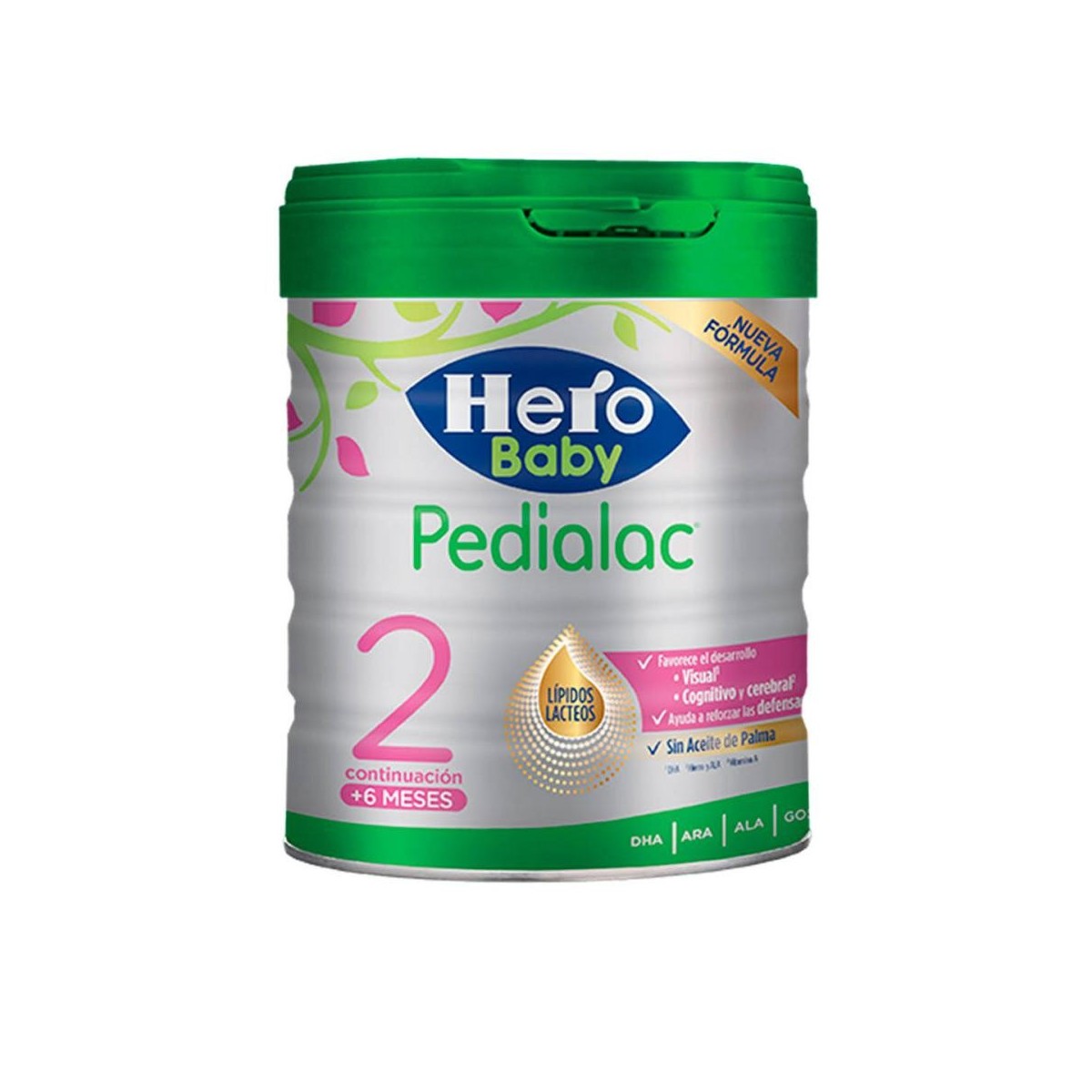 hero baby leche pedialac 2 800g