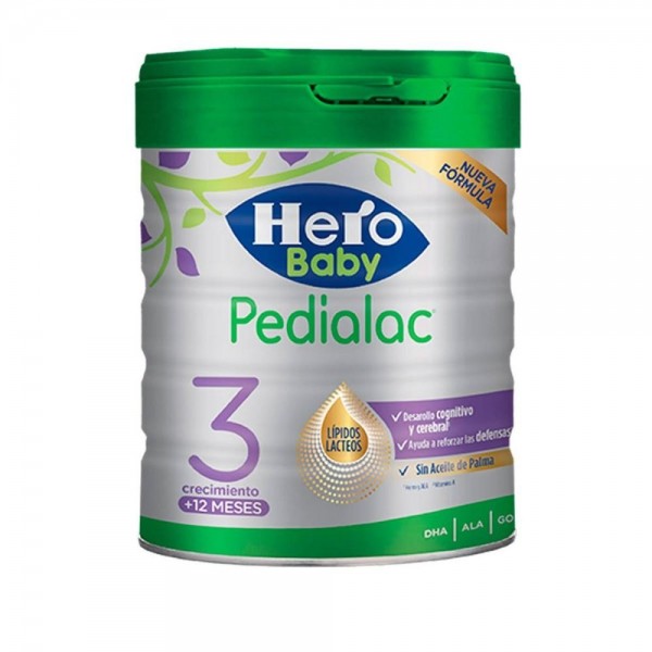 hero baby leche pedialac 3 800g