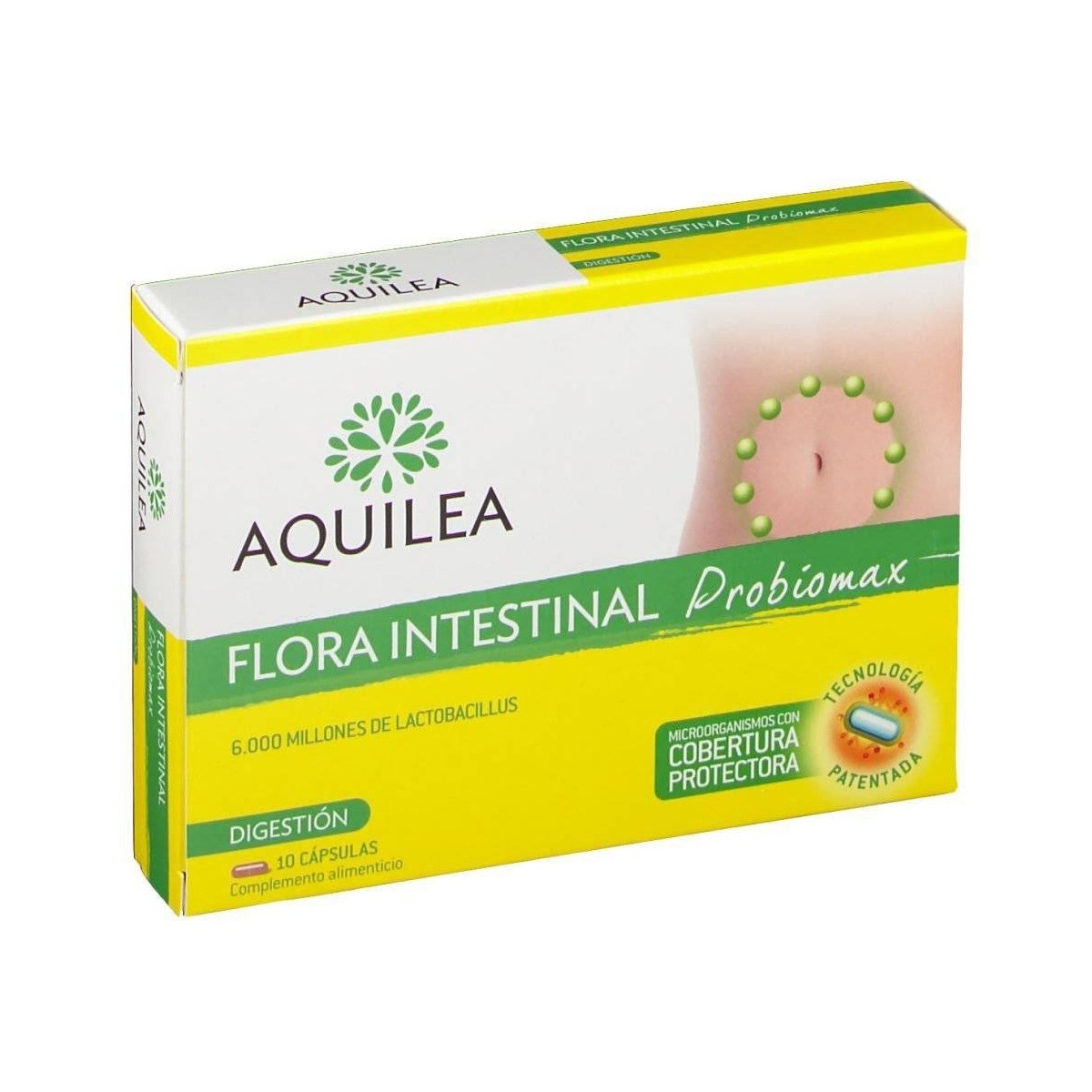 aquilea 10 capsulas flora intestinal probiomax