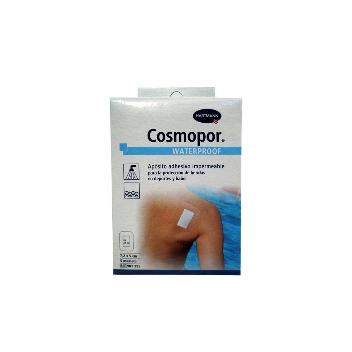 cosmopor waterproof 72 x 5 cm 5 uni