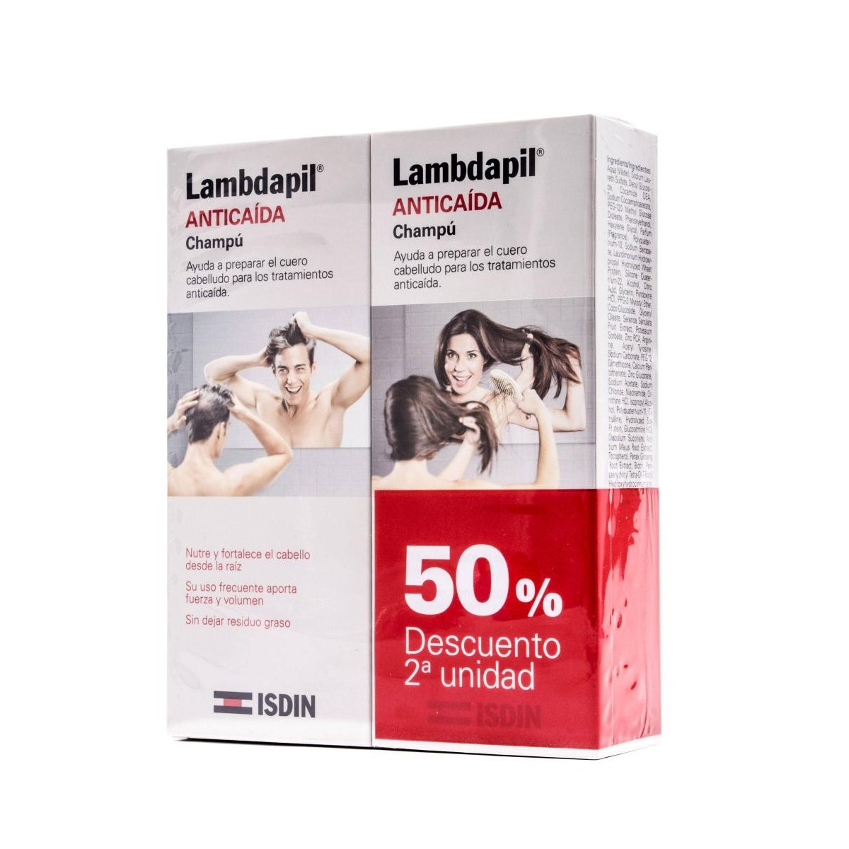 isdin lambdapil champu anticaida 200 ml
