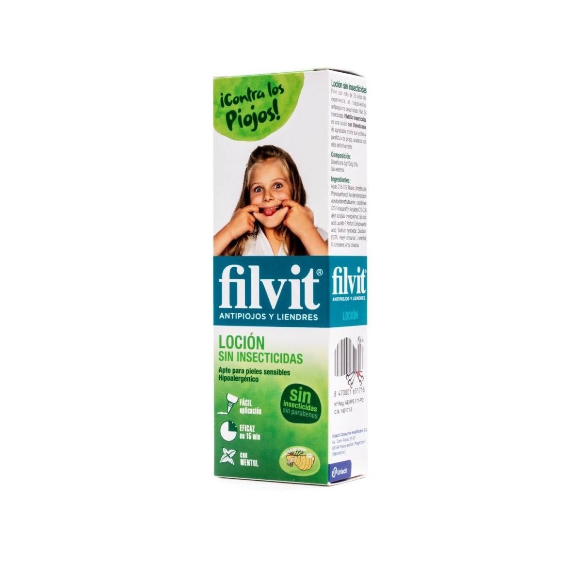 filvit antipiojos dimeticona 125 ml