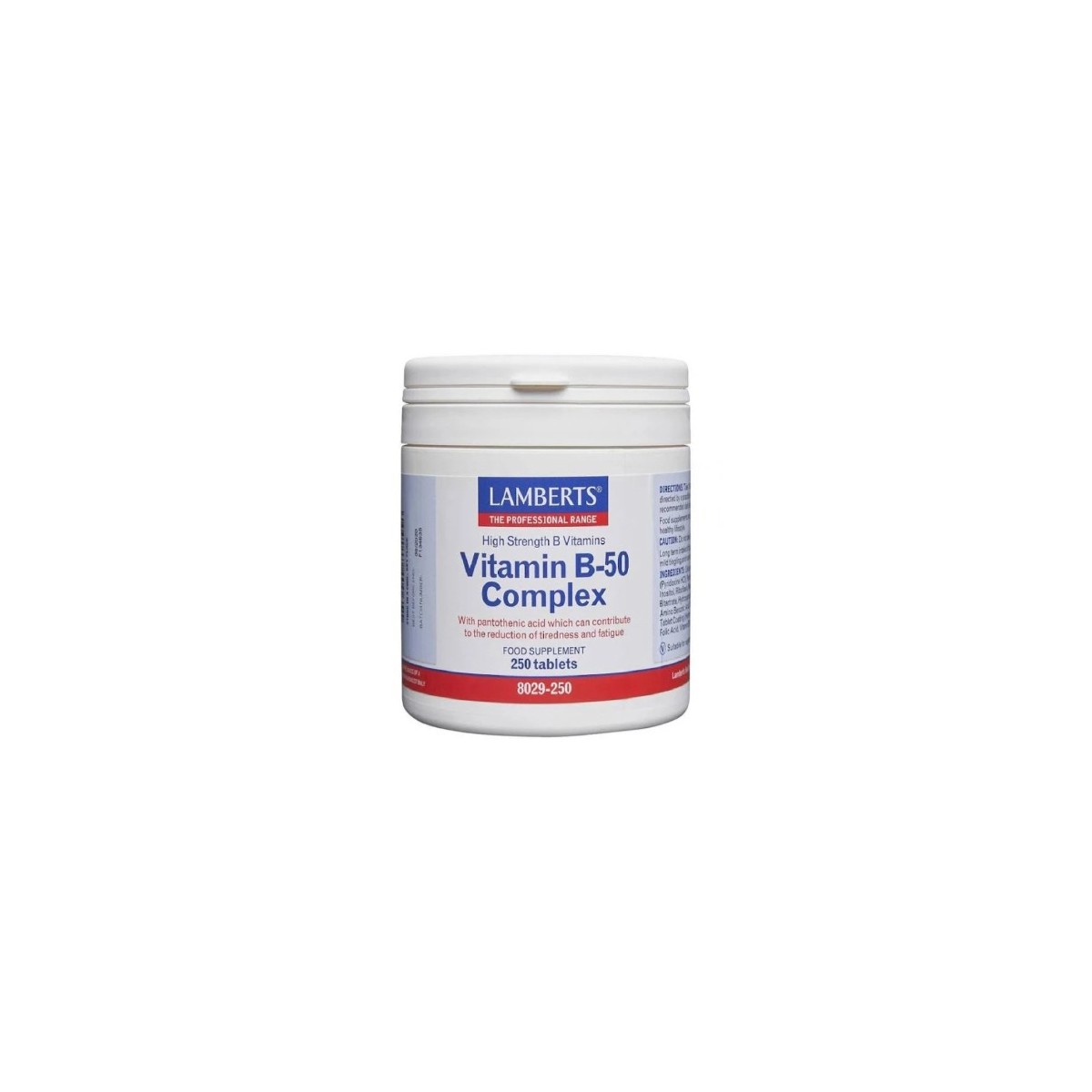 lamberts vitamina b 50 complex 60 tabletas