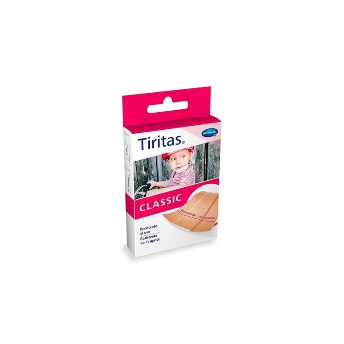 tiritas tela classic 5 tiras 6x10cm