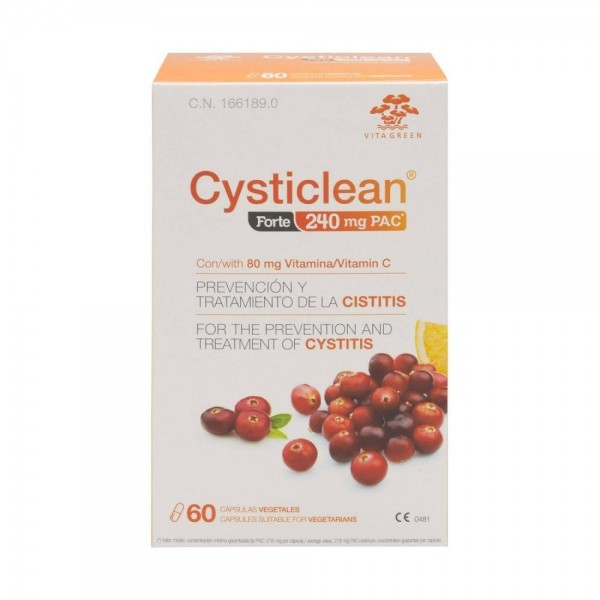 cysticlean forte 60 capsulas