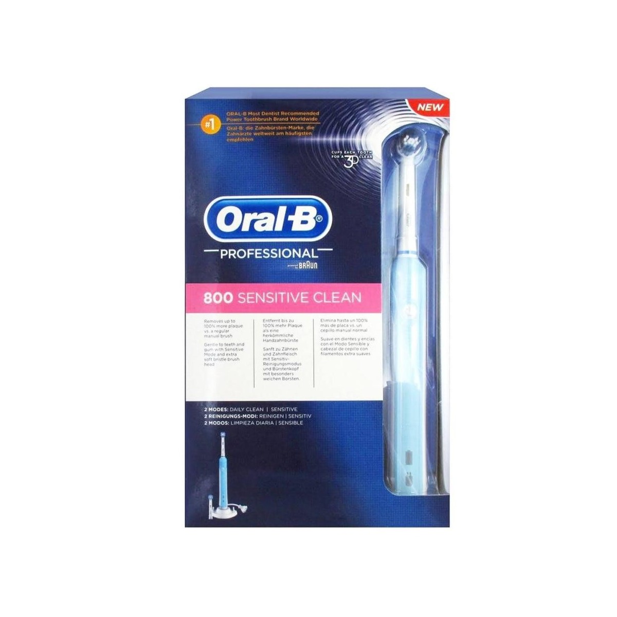 cepillo oral b 800 sensitive clean