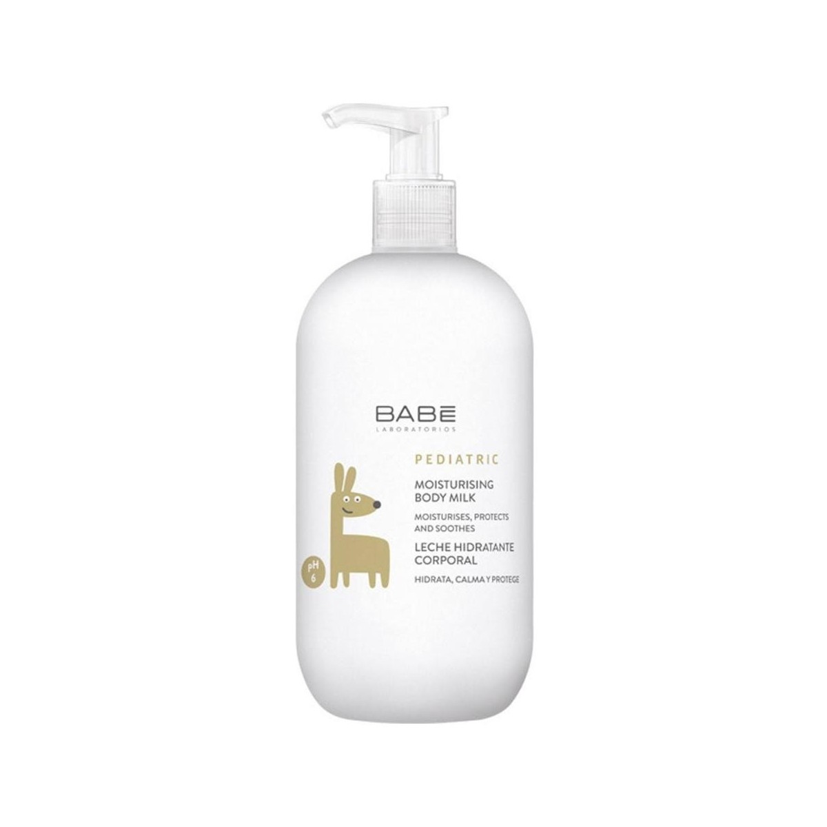 babe pediatric leche hidratante corporal 500 ml