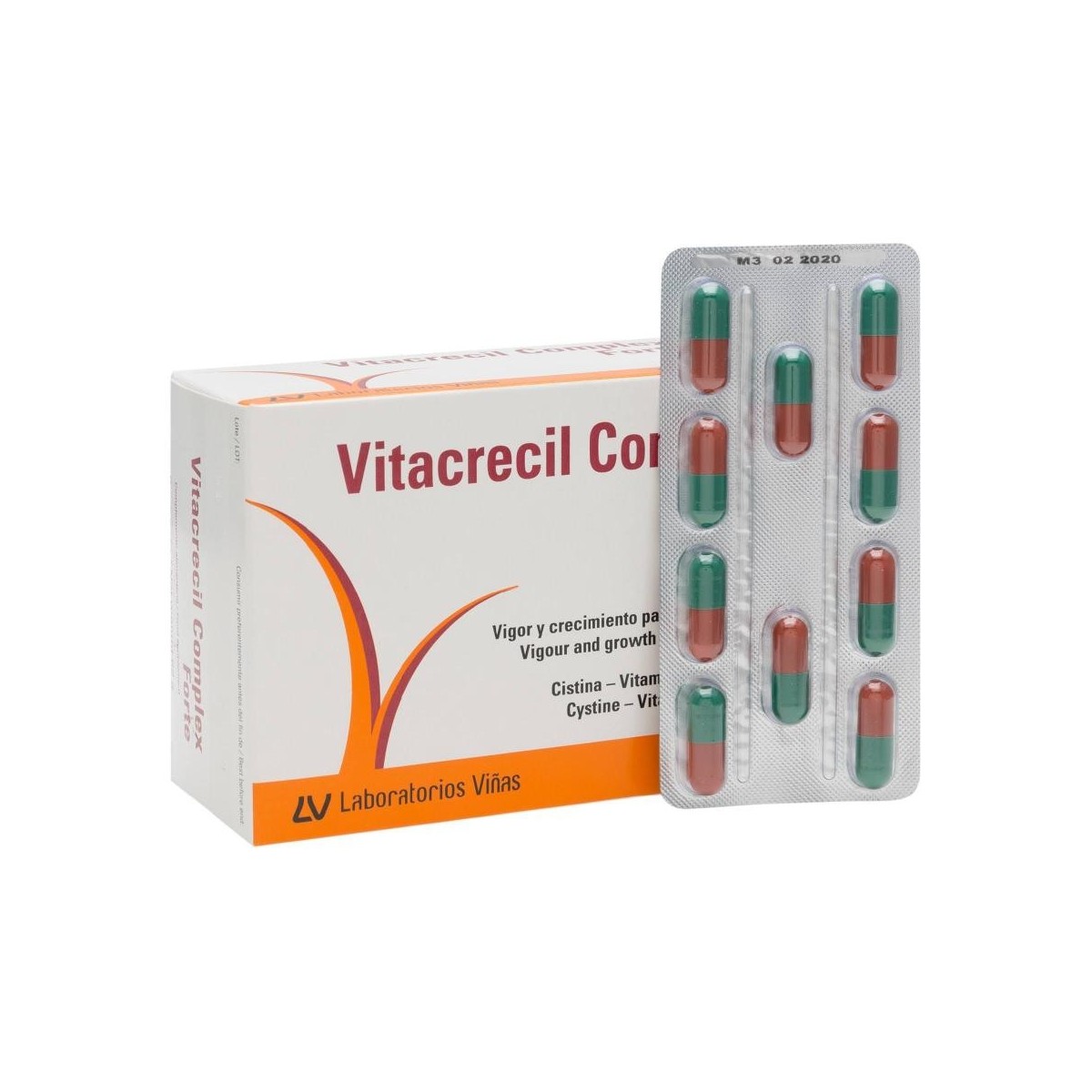 vitacrecil complex forte 90 capsulas