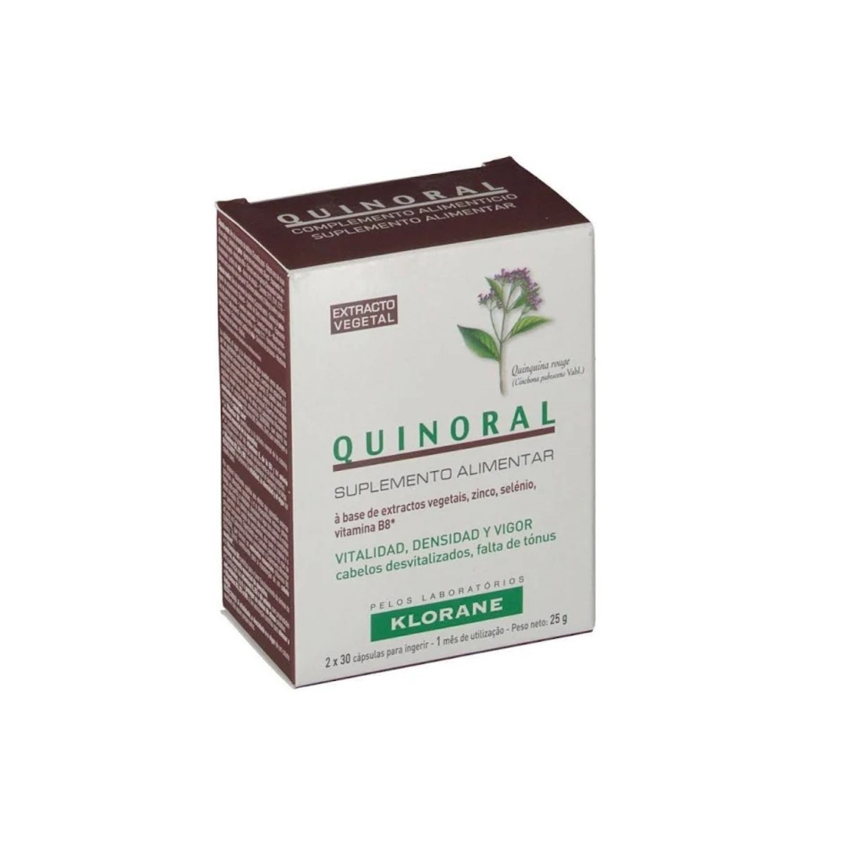 klorane 60 capsulas quinoral