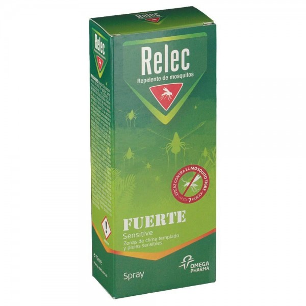 relec fuerte sensitive spray 75 ml