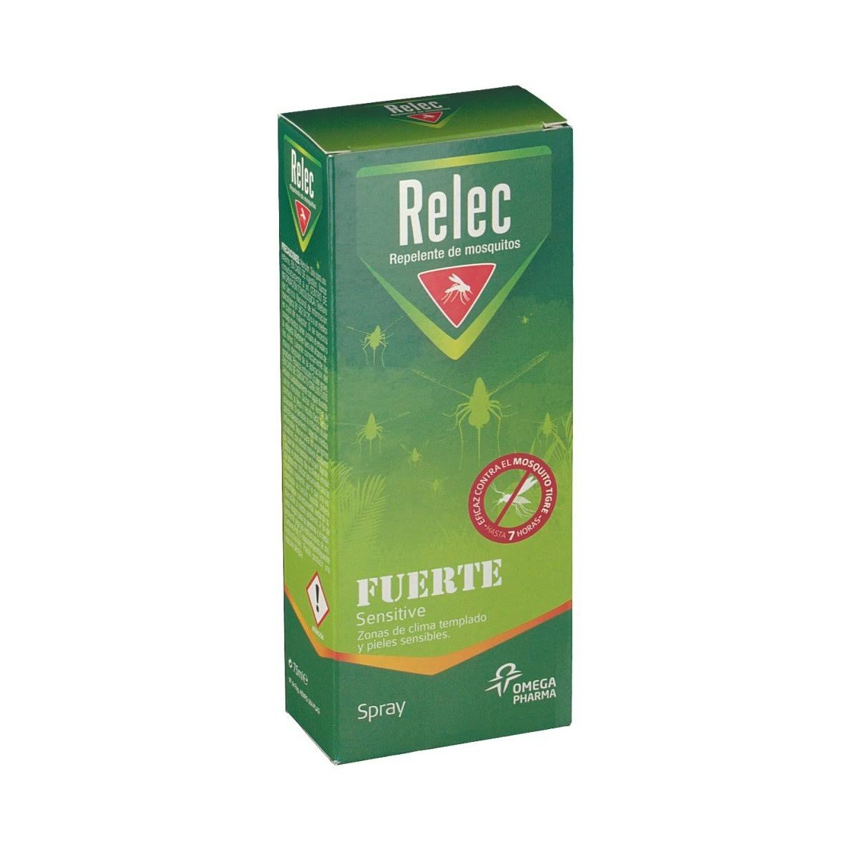 relec fuerte sensitive spray 75 ml