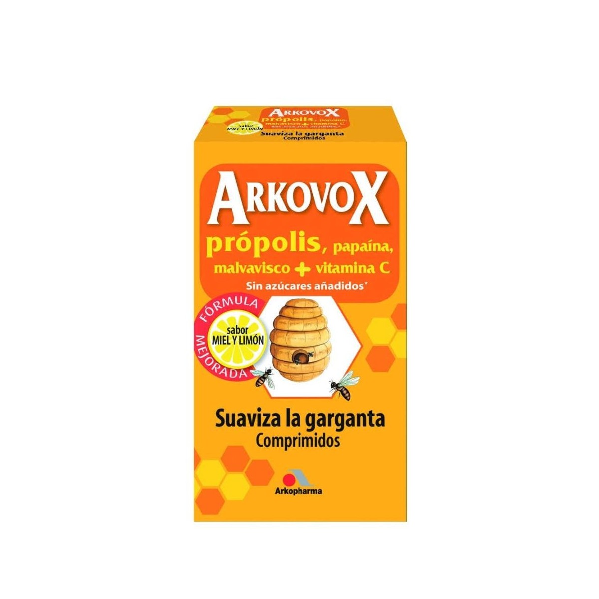 arkopharma arkovox propolis 24 comprimidos sabor citricos
