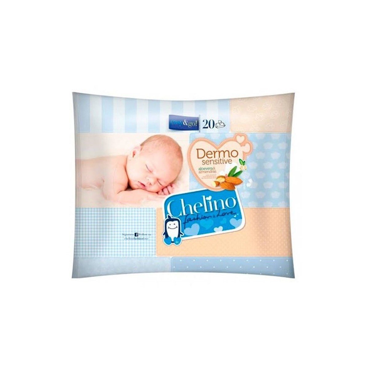 chelino 20 toallitas infantiles