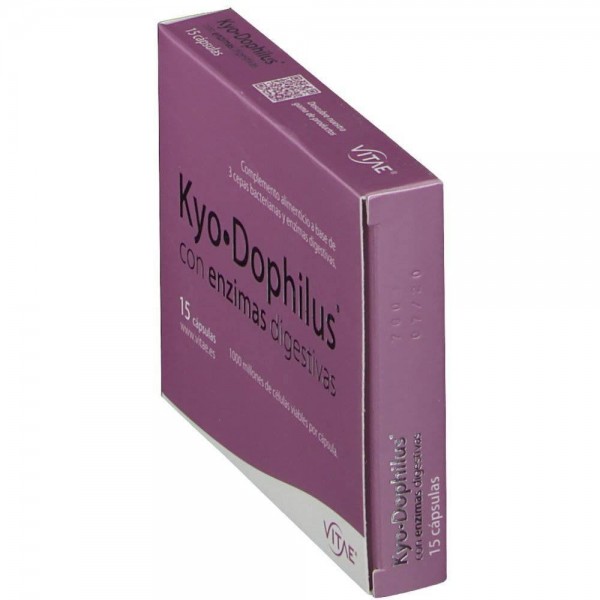 kyo dophilus enzimas 15 capsulas vitae