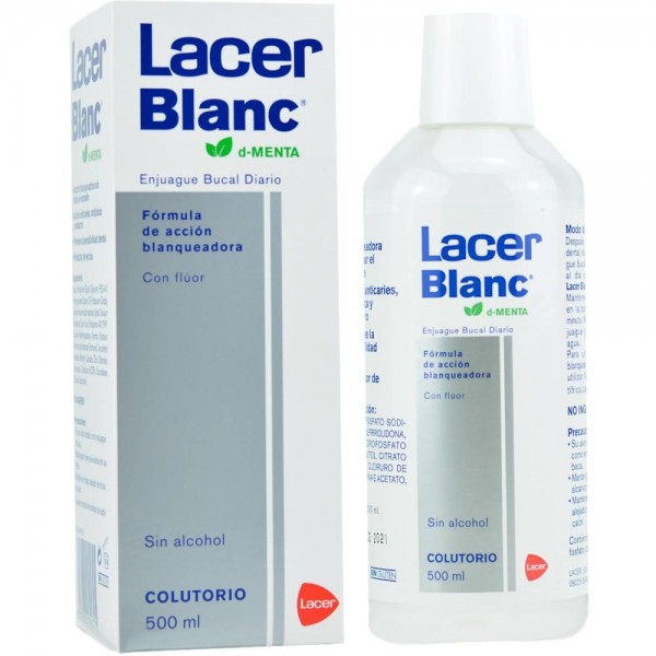 lacer blanc menta colutorio 500 ml
