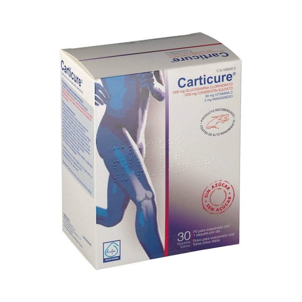 carticure 30 sobres