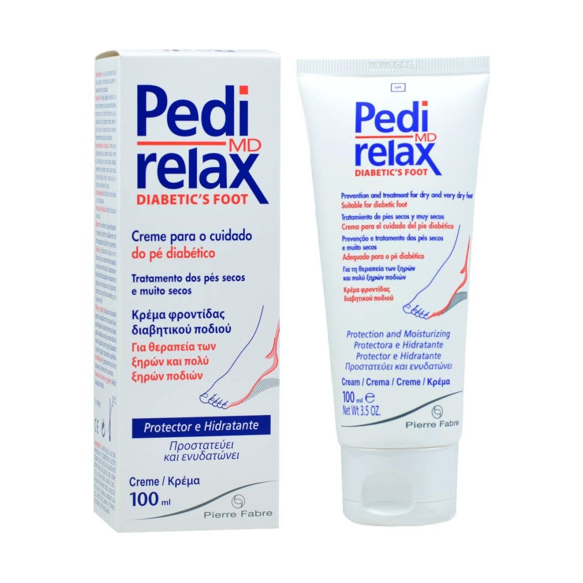 pedi relax crema pie diabetico 100 ml