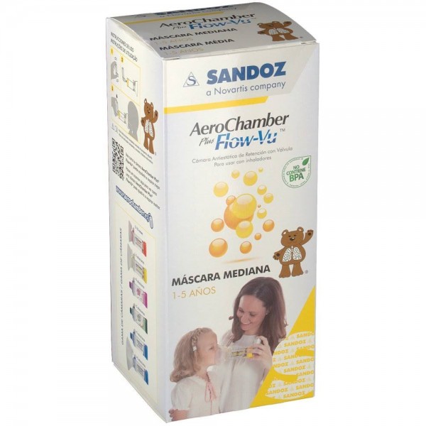 inhalador aerochamber infantil